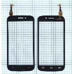 Сенсорное стекло (тачскрин) для Micromax A210 Canvas 4, черное, фото4