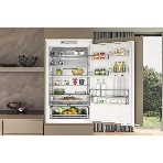 Холодильник встраиваемый Whirlpool WHSP70T241P 70 см, 193.5х54.3х69 см, 295/95 л, инверторный компрессор, автоматическая разморозка, зона свежести влажная, сенсорное управление, технология 6 SMYSL FreshControl, MultiFlow, FreezeControl, перенавешиваемые дверцы, скользящие направляющие, Италия, фото5