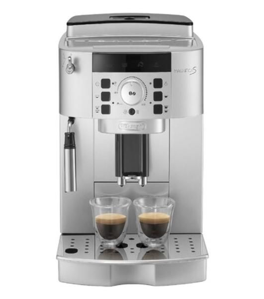 Кофемашина автоматическая DeLonghi ECAM 22.110.SB серебристый, исп. кофе - молотый/зерновой, 1.8 л, 1450 Вт, 15 Бар.
