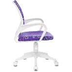 Кресло Бюрократ BuroKIDS 1 W Sticks 08 фиолетовый, ткань, 120 кг, фото6
