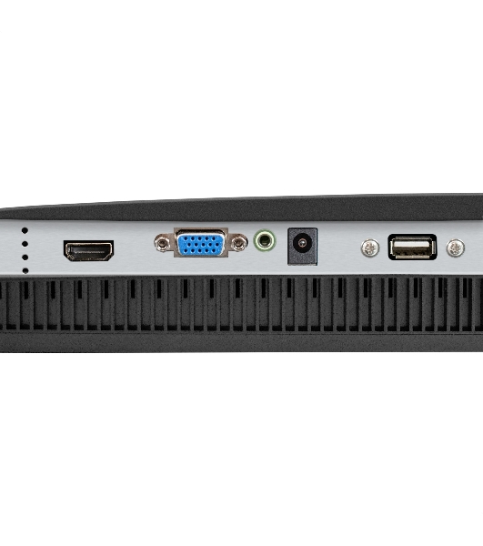 Монитор 23.8' ExeGate SuperView EA2400A IPS 1920x1080, 75 Гц, 5 мс, 16:9, 250 кд/м², HDMI 1.4, VGA, веб-камера (2 Мп), 3.5 мм, черный