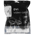 Кабель DVI-D dual link Cablexpert CC-DVI2L-BK-10, 25M/25M, 3.0м, CCS, черный, экран, феррит.кольца, пакет, фото6