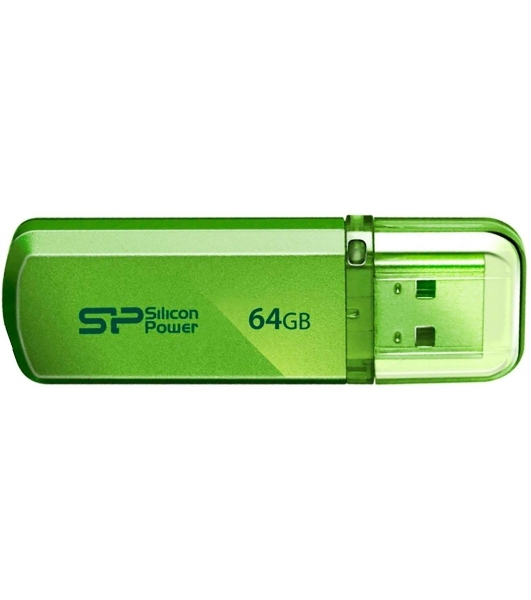 Флешка USB 64Gb Helios 101 SP064GbUF2101V1N USB 2.0 зеленый