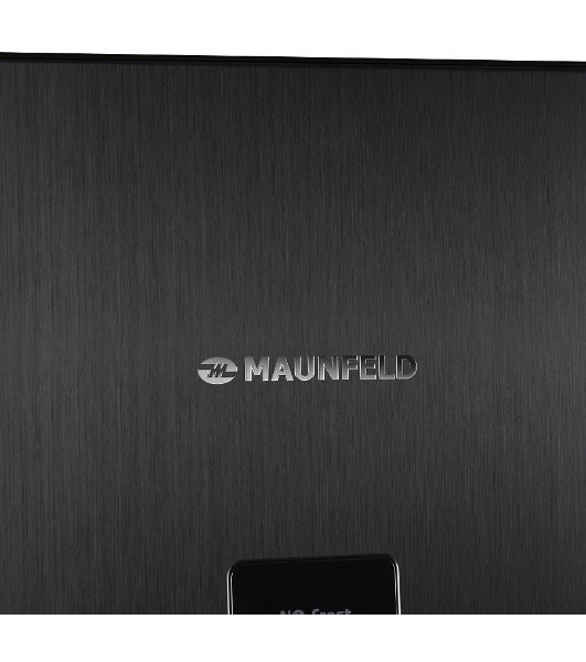 Холодильник Maunfeld MFF1857NFSB черный мат. инвертер двухкамерный 336/117л морозилка снизу