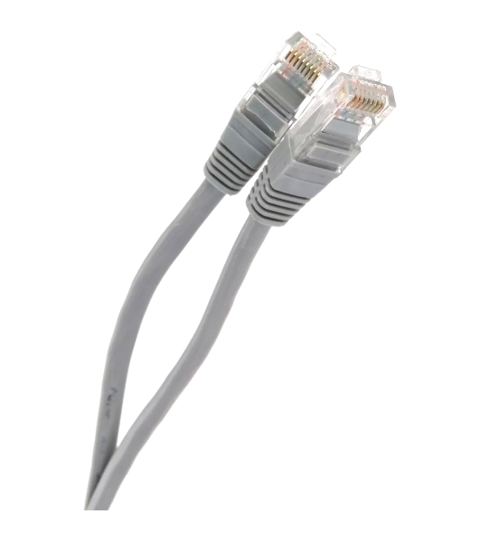 Патч-корд литой 'Telecom' UTP кат.5е 30,0м серый