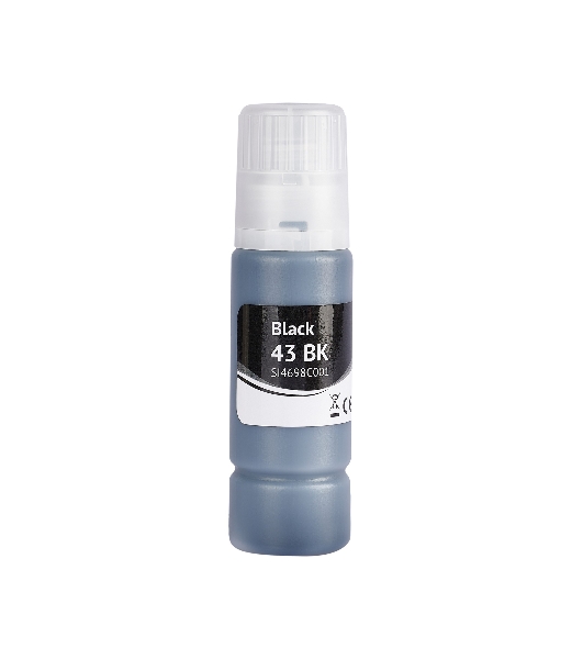 Картридж струйный Sakura 4698C001 (43 BK) для Canon, черный, 60 мл., 3800 к.