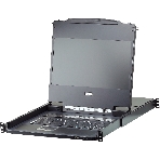 Квм переключатель ATEN Single Rail 8-Port DVI FHD LCD KVM Switch, фото5