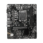 Материнская плата MSI PRO H610M-E, LGA 1700, Intel H610, 2xDDR5, 4xSATA, 1xM.2, 1xPCIe 4.0 x16, 1xPCIe 4.0 x1, 1xHDMI, 1xVGA, 1xRJ45 1Gb, 2xUSB-A 3.2 Gen 1, 4xUSB-A 2.0, 3x3.5мм, 7.1, mATX, фото5