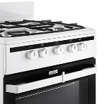 Плита газовая Hansa FCGW51001 белый, конфорок 4 шт, духовка 56 л, 50 см x 85 см x 60 см, фото15