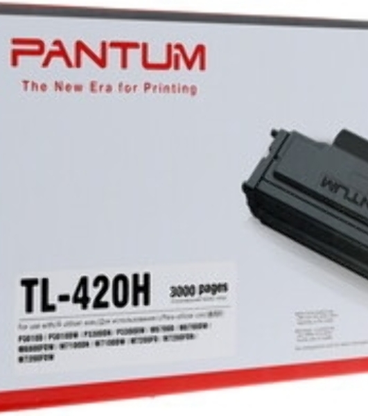 Картридж лазерный Pantum TL-420H/HP черный для P3010D, P3010DW, P3300DN, P3300DW, M6700D, M6700DW, M7100DN, M7100DW, M6800FDW, M7200FD, M7200FDN, M7200FDW 3000 стр.