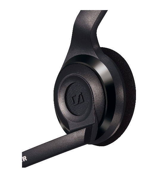 Гарнитура проводная Sennheiser PC 7 USB моно накладная закрытая 42-17000Гц 2м USB 95дБ микрофон 90-15000Гц