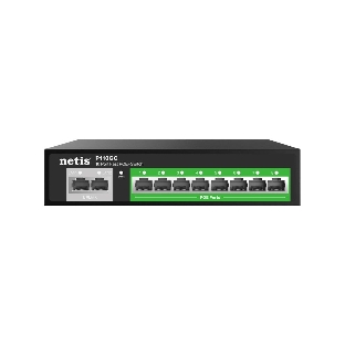 Коммутатор 10PORT Netis P110GC 10/100/1000M 8POE+2XGE