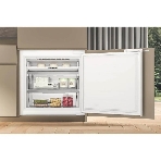 Холодильник встраиваемый Whirlpool WHSP70T241P 70 см, 193.5х54.3х69 см, 295/95 л, инверторный компрессор, автоматическая разморозка, зона свежести влажная, сенсорное управление, технология 6 SMYSL FreshControl, MultiFlow, FreezeControl, перенавешиваемые дверцы, скользящие направляющие, Италия, фото4