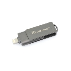 Флешка USB Dr. Memory 051, 64Gb, USB 3.0/USB Type-A, R/W 120/70, серый, фото2