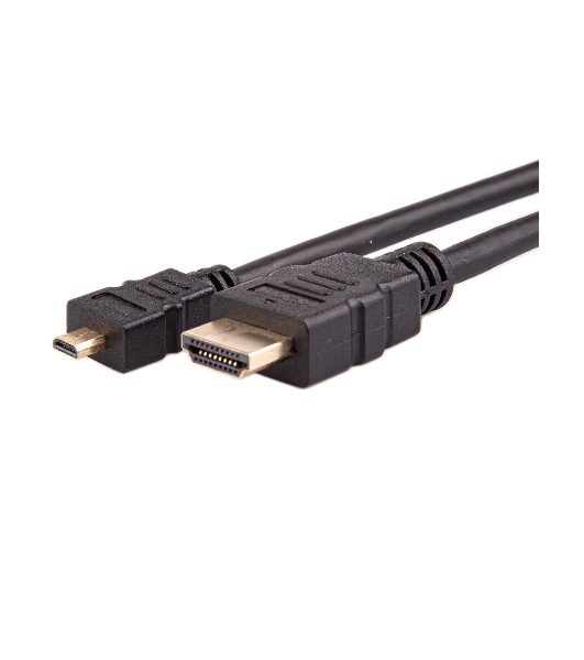 Кабель VCOM/TELECOM HDMI-19M -- MicroHDMI-19M ver 2.0+3D/Ethernet,1m Telecom TCG206-1M
