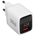 Сетевое зарядное устройство с дисплеем Cablexpert MP3A-PC-52, 35Вт GaN, QC3.0/PD3.0, 1хUSB, 1хType-C, белый, коробка, фото12