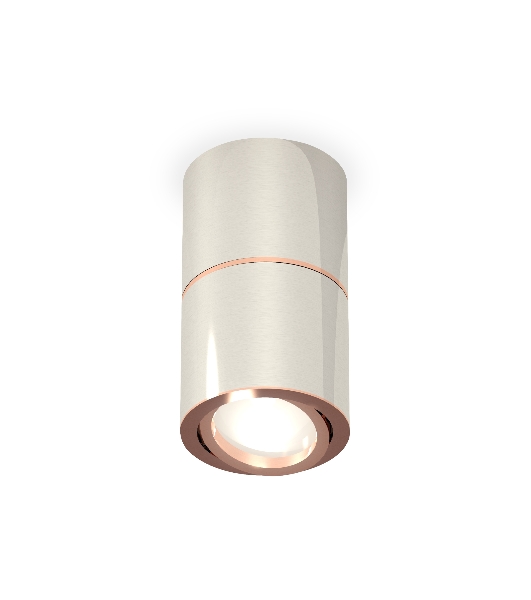 Светильник Ambrella Light XS7405080 PSL/PPG серебро полированное/золото розовое полированное MR16 GU5.3