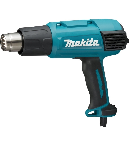 Фен Makita HG 6031 VK 1800Вт 250-500л/мин с регулировкой, с насадками, кейс