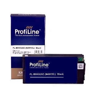 Картридж струйный ProfiLine PL-M0K02AE (№991XL) для принтеров HP PageWide 755dn/MFP774dn/779dn/Pro750dw/772dn/777z с чернилами Black