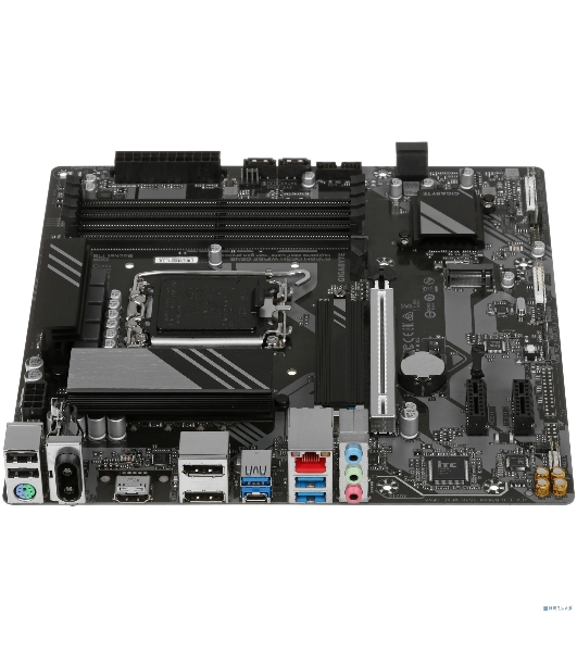 Материнская плата Gigabyte B760M DS3H WIFI6E GEN5, LGA1700, Intel B760, 4xDDR5, 4xSATA, 2xM.2, 1xPCIe 5.0 x16, 2xPCIe 4.0 x1, 1xHDMI, 2xDP, 1x2.5Gb LAN, Wi-Fi 6E, Bluetooth 5.3, 1xUSB-C 10Gbps, 3xUSB-A 5Gbps, 2xUSB-A 2.0, 3x3.5 мм, 7.1, mATX