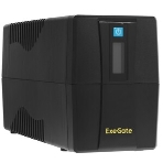 Источник бесперебойного питания ExeGate Smart LB-650.LCD.AVR.2SH.USB (650VA/390W, LCD, AVR, 2*Schuko, USB, батарея 12V 7Ah, черный), фото19