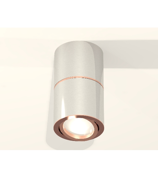Светильник Ambrella Light XS7405080 PSL/PPG серебро полированное/золото розовое полированное MR16 GU5.3