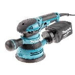 Эксцентриковая шлифовальная машина Makita BO5041 ЭШМ,300Вт,ф125мм,4000-12000об\м,ампл-2.8мм,1.4кг,кор,п\сборник,доп.рукоятка, фото 1