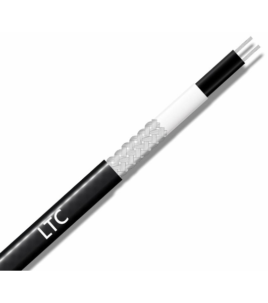 Кабель нагрев. саморег. 16Вт/м с экраном 220В (термопласт) EXTHERM LTC16-2CR