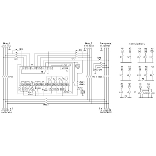 Устройство управления резервным питанием AVR-02 (3х400В+N; 5 перекл. х8А; IP20) F&F EA04.006.004