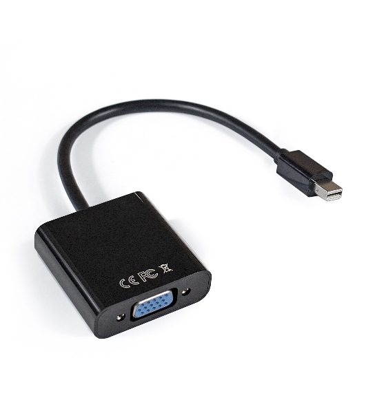 Кабель-переходник ExeGate EX284923RUS miniDisplayPort-VGA ExeGate EX-mDPM-VGAF-0.15 (mini20M/15F, 0,15м)