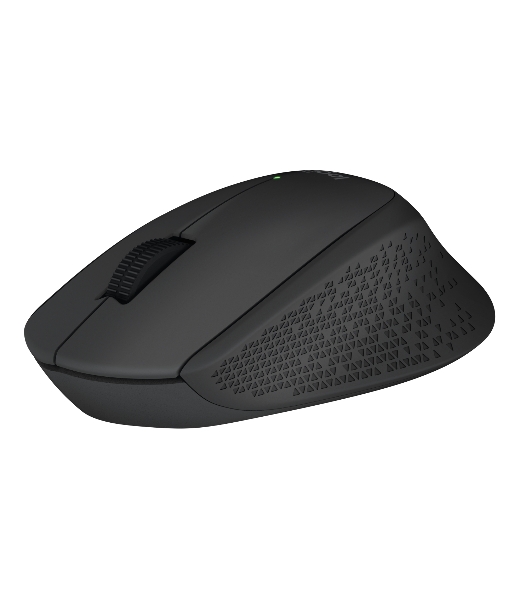 Мышь беспроводная Logitech M280 черный, 1000 dpi, радиоканал, USB, кнопки - 3