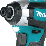 Гайковерт аккумуляторный Makita DTD153Zб\щет 18в li-ion 0-3400об\м 6-ти гр1\4'' 1.3кг б\ак з\у, фото5