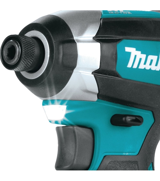 Гайковерт аккумуляторный Makita DTD153Zб\щет 18в li-ion 0-3400об\м 6-ти гр1\4'' 1.3кг б\ак з\у