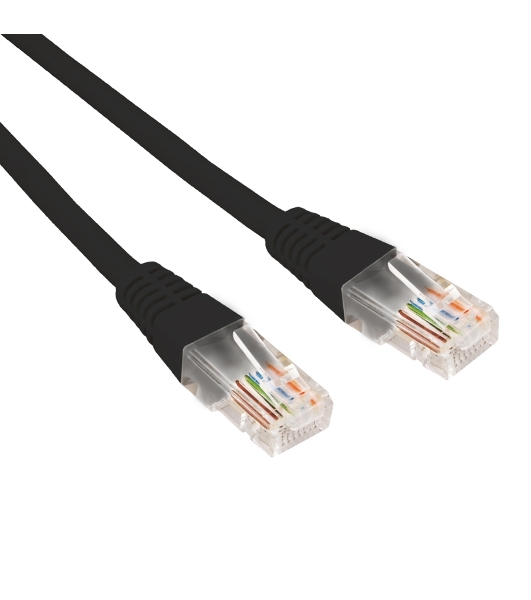 Патч-корд U/UTP Rexant cat.6, RJ45-RJ45, неэкранированный, 26AWG, LSZH, черный, 2 м