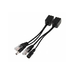Passive PoE инжектор и сплиттер до 60V. Комплект позволяет подать данные и питание на IP устройства без поддержки PoE. Рабочее напряжение: 5V-60V DC. Скорость передачи данных: 10/100 Мбит/с. Пины питаниия PoE: 4,5(+) 7,8(-). Разъем для данных: RJ45 (8P8C). Разъем питания: DC2.1x5.5мм. Размеры (ШхВхГ): 38x17x17мм + кабель 17см. Рабочая температура: -30... +75°C., фото2