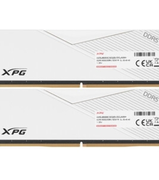 Оперативная память XPG Lancer RGB, DDR5, 64GB (2x32GB), 6000MHz, CL30, DIMM, с радиаторами, RGB, черный