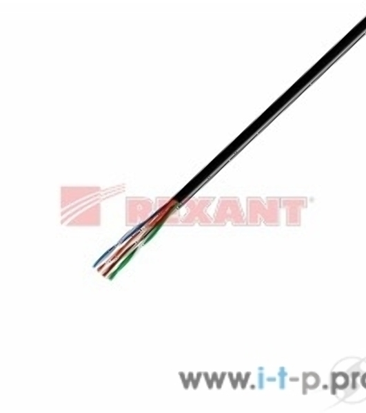 Кабель Rexant UTP cat.5e 4 пары (305м) 5.1 мм OUTDOOR