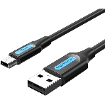 Кабель Vention USB 2.0 AM/mini B 5pin - 1,5 м, фото2