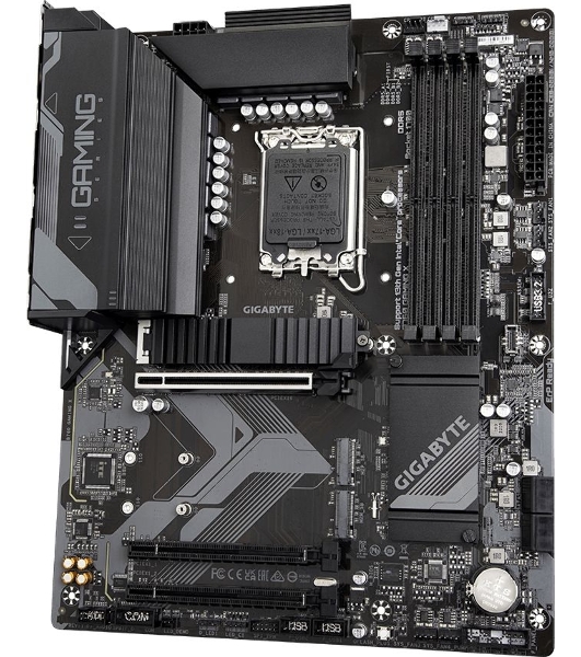 Материнская плата Gigabyte B760 GAMING X, LGA 1700, Intel B760, 4xDDR5, 4xSATA, 3xM.2, 1xPCI-E 4.0 x16, 2xPCI-E 3.0 x1, 1xHDMI, 1xDP, 1x 2.5Gb LAN, 1xUSB 3.2 Gen 2, 1xUSB 3.2 Gen 1, 5xUSB 2.0, 6x3.5 мм, 7.1, ATX
