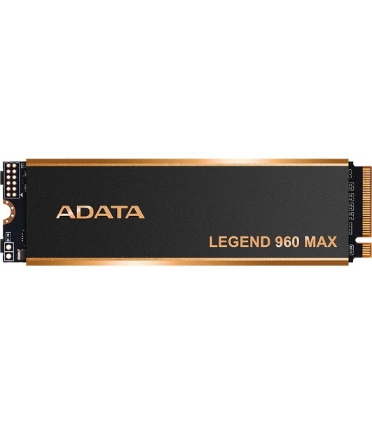 Накопитель SSD ADATA LEGEND 960 MAX, 1Tb, PCIe 4.0 x4, M.2 2280, NVMe, R/W 7400/6000, с радиатором