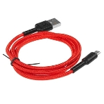 Кабель Defender F181, USB 2.0 (AM) - microUSB 2.0 (BM), 1 м, 2.4А, нейлоновая оплетка, красный., фото5