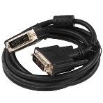 Кабель DVI-D single link Cablexpert CC-DVIL-BK-6, 19M/19M, 1.8м, CCS, черный, экран, феррит.кольца, пакет, фото4