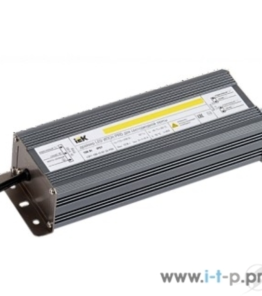 Драйвер LED ИПСН-PRO 100Вт 12 В блок- шнуры IP67 IEK LSP1-100-12-67-33-PRO