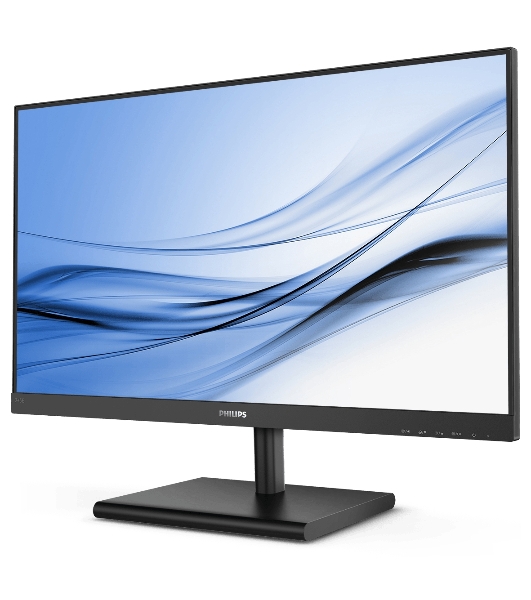 Монитор 23.8' Philips 245E1S IPS 2560x1440, 75 Гц, 4 мс, 16:9, 250 кд/м2, 1xHDMI, 1xDP, 1xVGA, 1x3.5 мм, черный