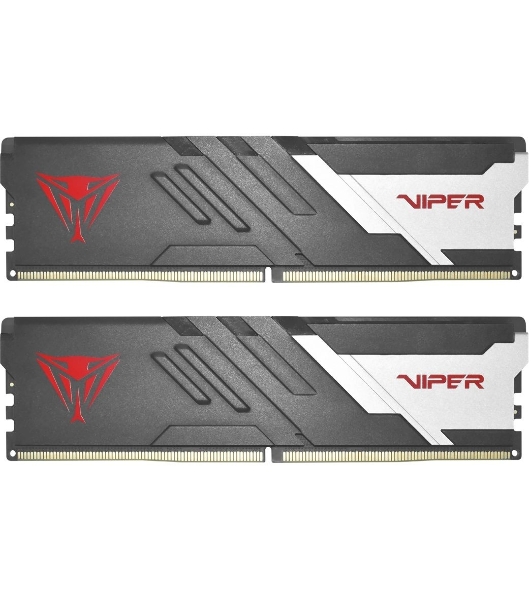 Оперативная память Patriot Viper Venom, DDR5, 32GB (2x16GB), 5600MHz, CL36, DIMM, с радиатором, черный