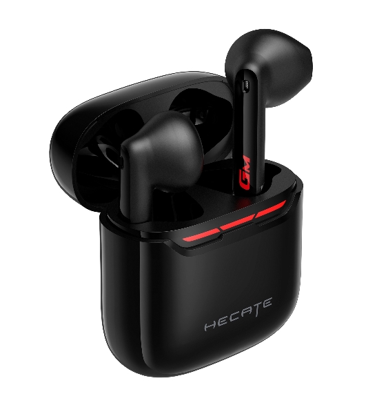 Наушники TWS Edifier Hecate GM3 Plus черный, вкладыши, Bluetooth, до 5.5 ч