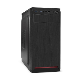 Компьютерный корпус Minitower ExeGate BAA-114U2 (mATX, без БП, 1хUSB+2хUSB 3.0, аудио, черный)