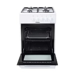 Плита газовая Hansa FCGW510029A белый, конфорок 4 газовых, духовка 53 л, 50 см x 85 см x 57 см, фото11