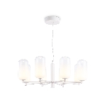 Подвесной светодиодный светильник Ambrella light LH11109/8 WH/FR белый/белый матовый 28W 3000K D720*280, фото8