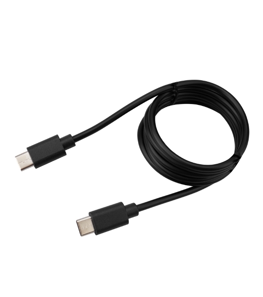 Кабель Rexant Type-C - Type-C 2A/1м/PVC/черный